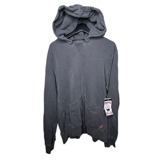 NWT Birdwell Beach Britches Cayuco Front Pockets Hoodie Gray Made In USA XL - Picture 1 of 5